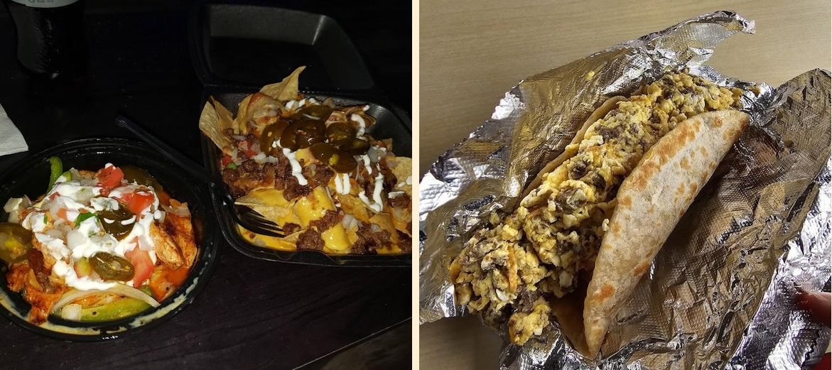 Tacos By The Trax Menu