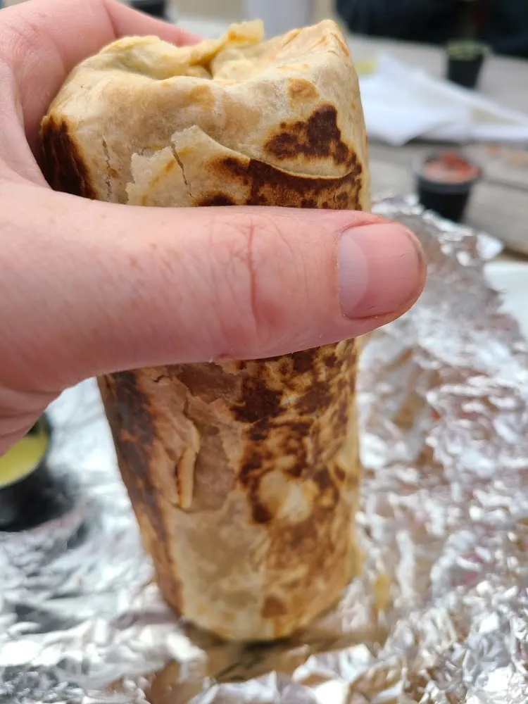 Grilled Breakfast Burrito